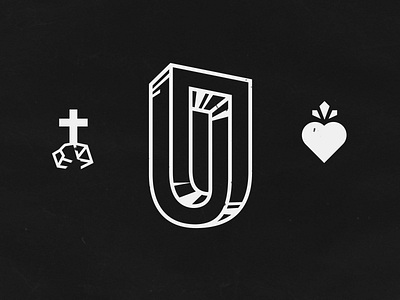 Impossible "U" brand logo symbol