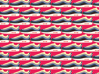 Pattern artwork graphic design illustration motifs nike nitya tchangodei pattern shoes snikers tapestry
