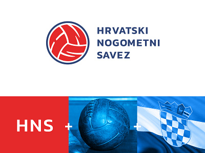 Hrvatski Nogometni Savez brand design brandidentity branding clean crest logo croatia design flat football football club graphic graphic design graphic design graphicdesign hrvatska identity logo logodesign minimal vector