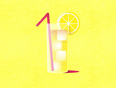 Nimbu Pani design illustration