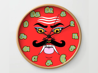 Rakshasa Tamil Clock