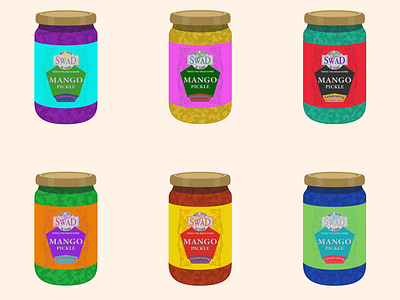 Mango Pickle graphic design illustration mango pickle pop art warhol