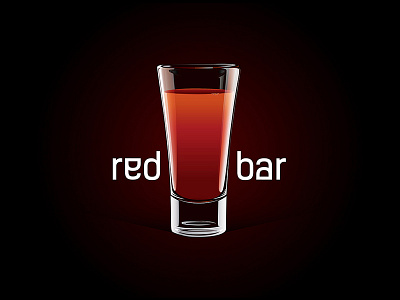 Red Bar black bloody bubbles cocktail drink glass icon mary red reflection shadow shot