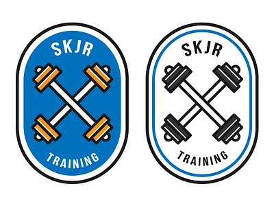 Training Logo branding gym illustration logo training typography weights