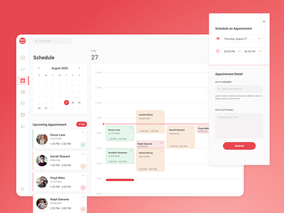 SaaS GYM Schedule Management calendar digital figma management productdesign prototype saas schedule uiux webapp website