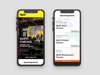 Skift Forums-mobile version business digital mobiledesign sketch ui