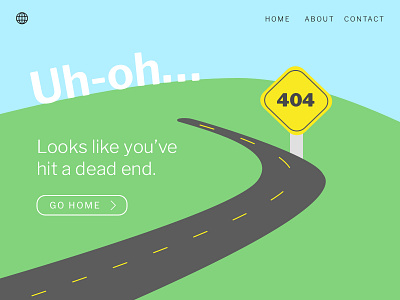 Daily UI 008 - 404 Page