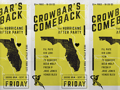 Crowbar's Comeback Poster