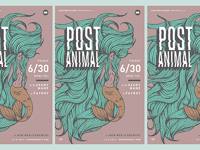 Post Animal Poster