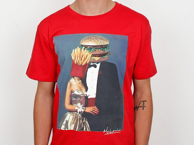 McLovin T-shirt burger fast food love sweden tshirt