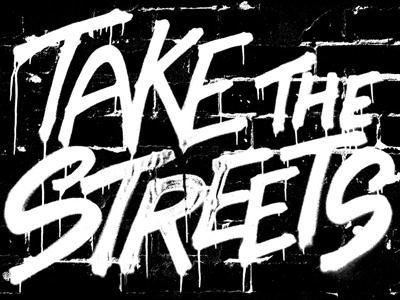 Take the Streets graffiti spraypaint streetart tag walls