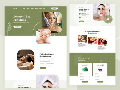 Spa & Beauty Figma Template