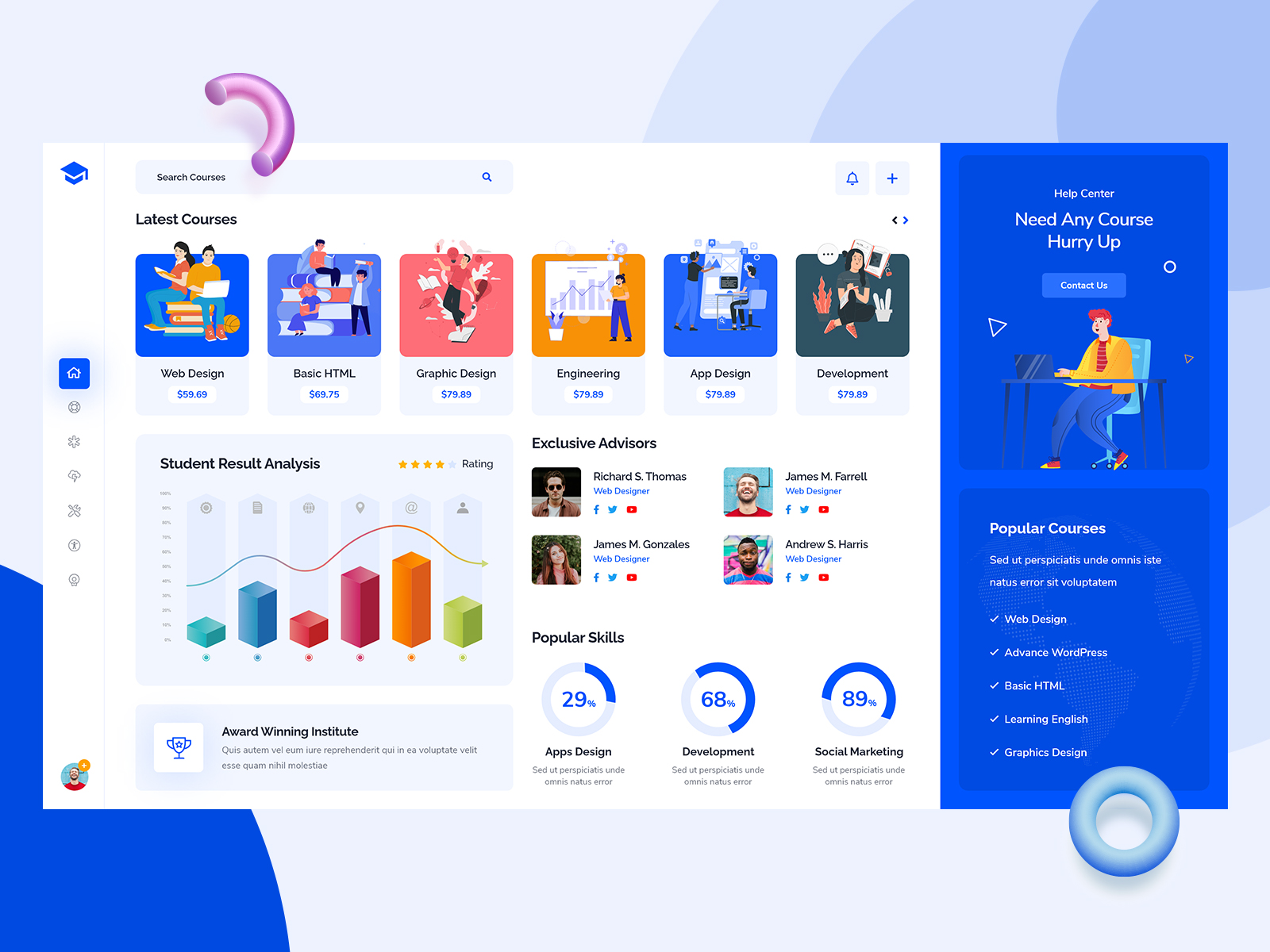 Dribbble - coach-Dashboard.jpg by Masud ~ UI/UX Designer