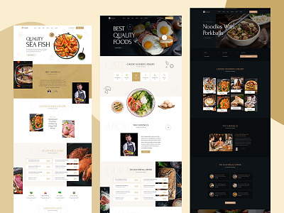 Restaurants PSD Template