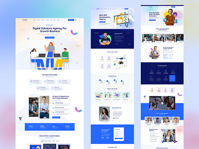 Digital Marketing Agency PSD Template