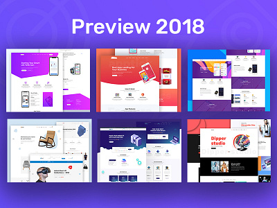 Preview in 2018 creative nice portfolio preview work