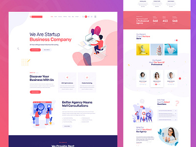 Agency PSD Template