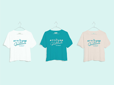 the Attitude is Gratitude Shirts