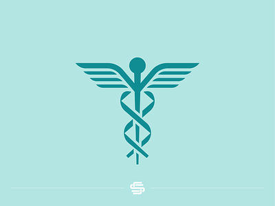 Medical caducesu doctor hospital logo medical medicare symbol vector