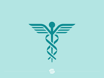 Medical caducesu doctor hospital logo medical medicare symbol vector
