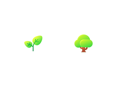 Tree green icon leaf treee vector
