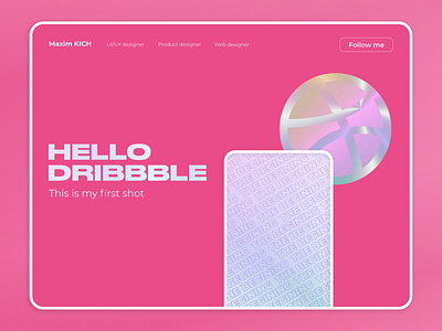 Hello Dribbble!