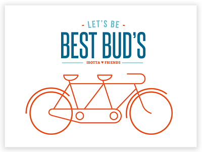 Best Bud's illustration typography