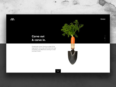Flipside 5050 agency carousel cover split start up ui ux web design website website design