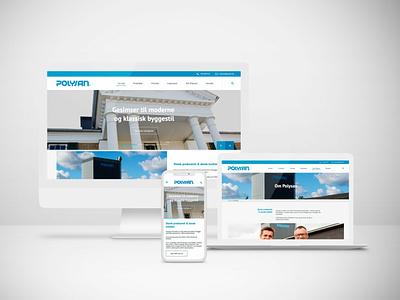 Polysan.dk redesign sketch ux design web webdesign