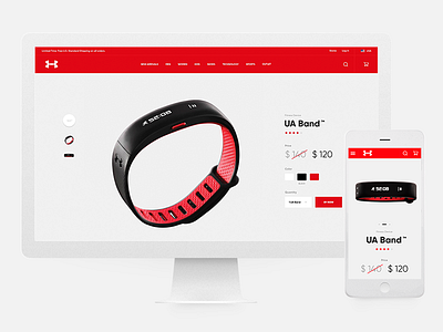 Under armour store fitness tracker website