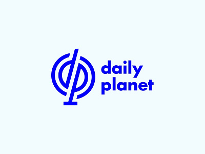 Daily Planet dp logo superman world