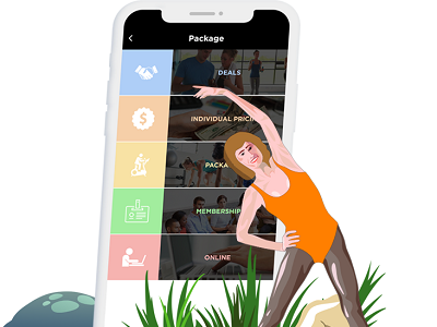 Fitness Trainer App Design