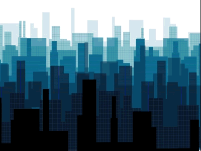 Cybercity 3d animation bladerunner city cyberpunk digital glitch illustration matrix motion science fiction skyline