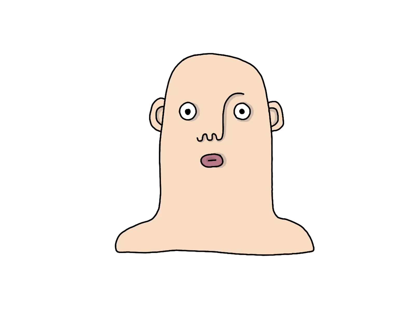 Emotional Pete animation character characterdesign emotion face funny gif giphy illustration male mentalhealth sad