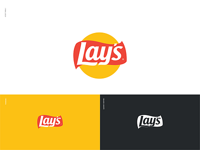What if Lay's Became Flat brand brand identity branding logo logo design symbol