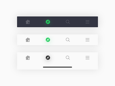 Spotify Redesigned: Navbar Types