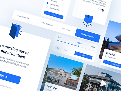 getHome Website Interface Elements app cards clean concept design flat grid icons minimal product template ui ui elements ui kit ux web webdesign website