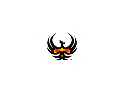 PHOENIX branding design logo monogram