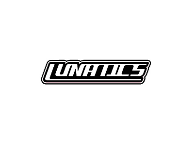 LUNATICS. branding design logo logodesign vector