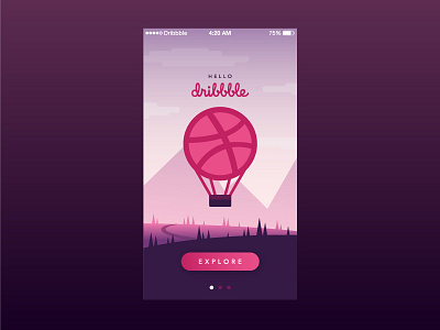 Dribbble Debut