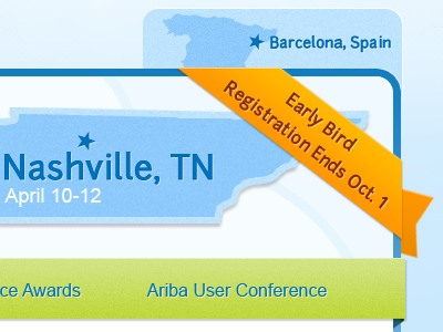 Ariba Conference conference ribbon website