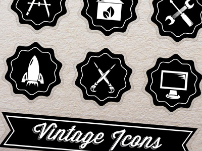 Vintage Icons icons vintage