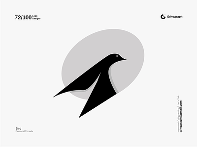 Bird Logo bird branding color creative design flat fly graphic icon idea identity line logo minimal modern rounded simple symbol vector