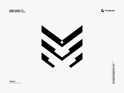 Letter M Logo branding color creative design flat graphic icon idea identity letter m logo letter mark line logo m minimal modern rounded simple symbol vector