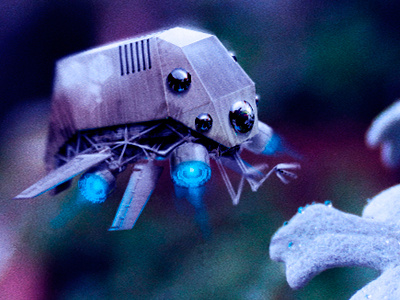 Tiny Robots #1 concept design digital illustration photo photoshop robot