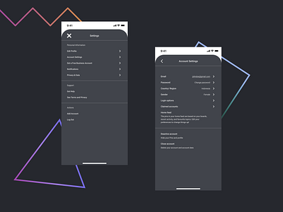 Settings - Daily UI 007