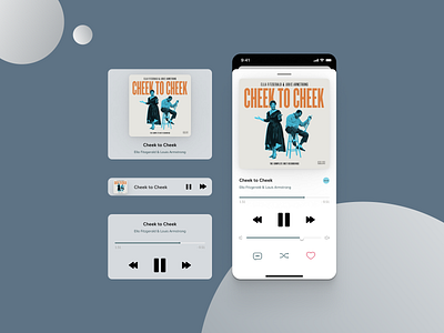 Music Player - DailyUI 009 009 app application cahllenge daily ui dailyui dailyuichallenge design interface music music player ui ux