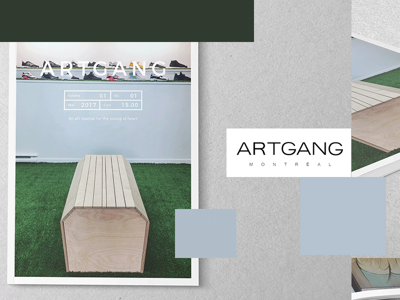 Ag artgang design graphic design print