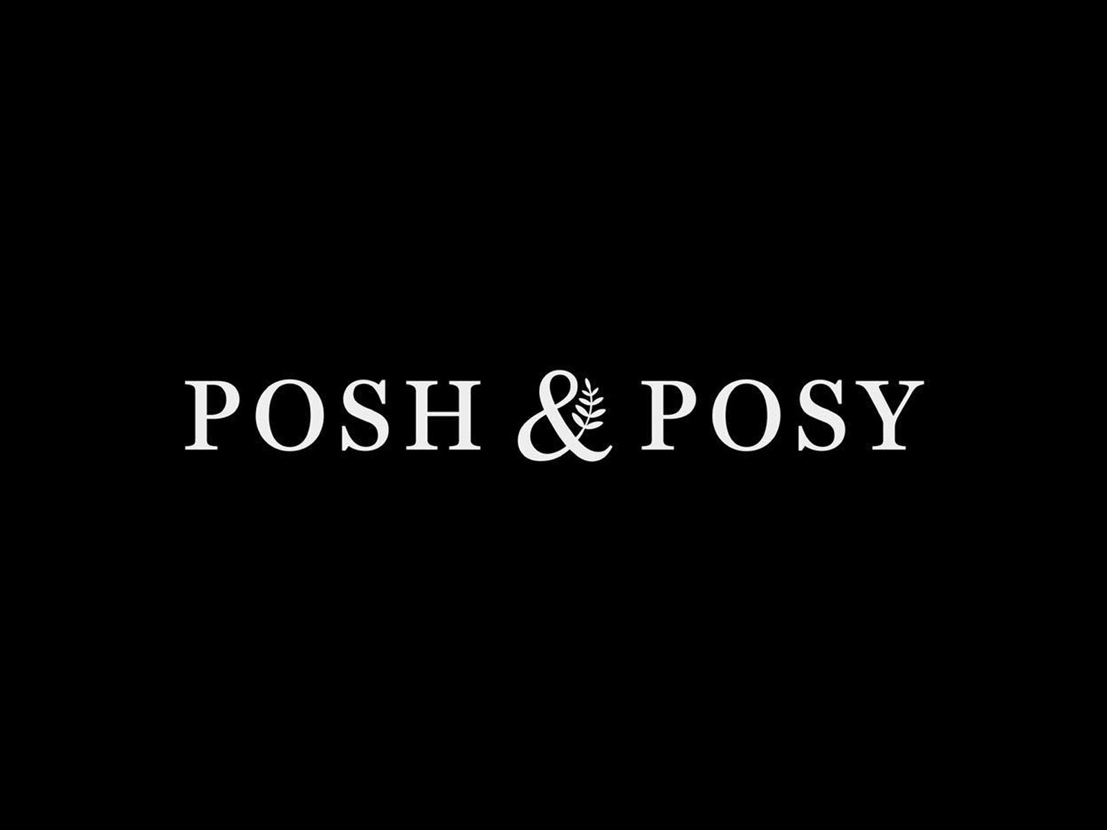 Posh and Posy by Gerald Flores on Dribbble