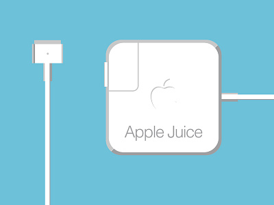 Apple Juice apple charger illustration illustrator vector